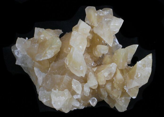 Bargain Caramel Calcite Cluster - Mexico #33740